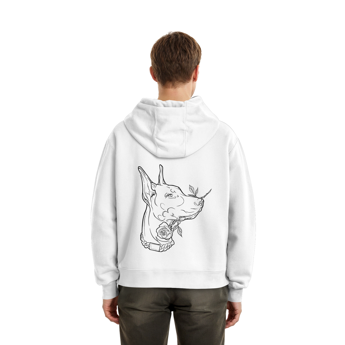 vigilant doberman Hoodie