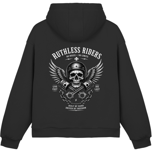 iron skull Hoodie