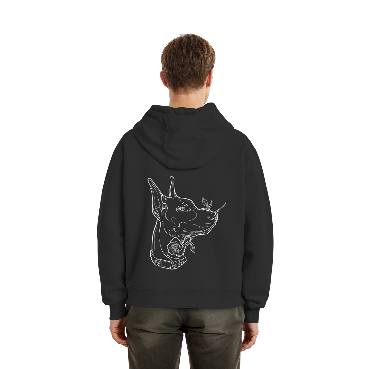 vigilant doberman Hoodie