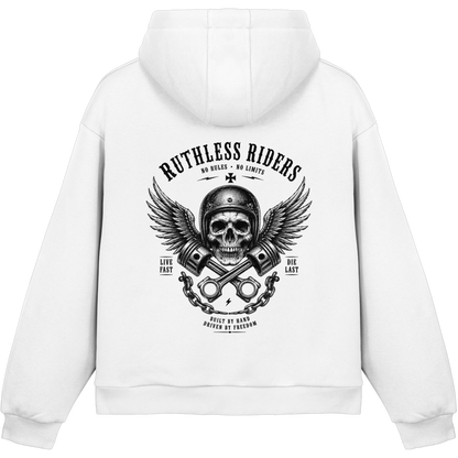 iron skull Hoodie